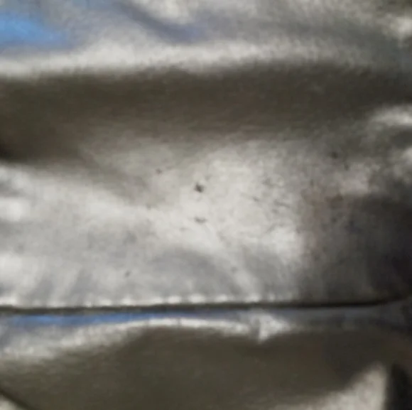 Black Leather Roberto Vasalli Blazer Jacket - Picture 7 of 7